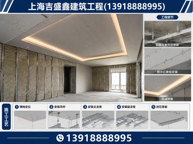 金山区石膏板吊顶展示图
